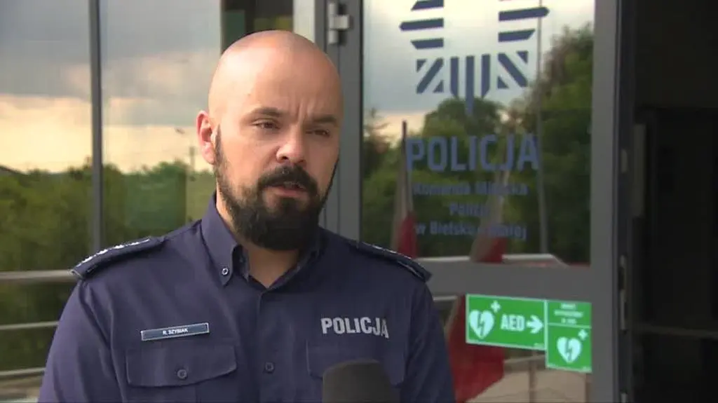 policja cmentarz