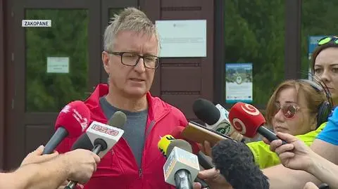 Naczelnik TOPR o przerwaniu akcji ratunkowej