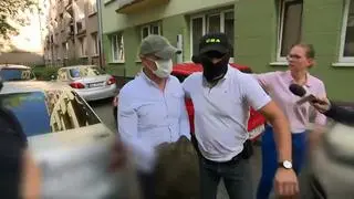 Sławomir Nowak odpowiada na pytania reporterki "Faktów" TVN Arlety Zalewskiej