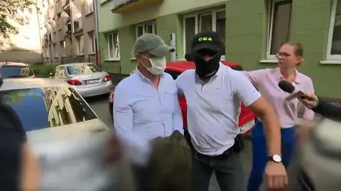 Sławomir Nowak odpowiada na pytania reporterki "Faktów" TVN Arlety Zalewskiej