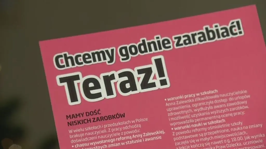 Nauczyciele mówia dość. Idą na zwolnienia lekarskie