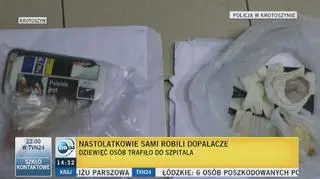 Nastolatkowie sami robili dopalacze. Policja bada substancje