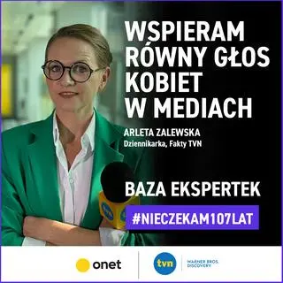 Wspieram równy głos kobiet w mediach