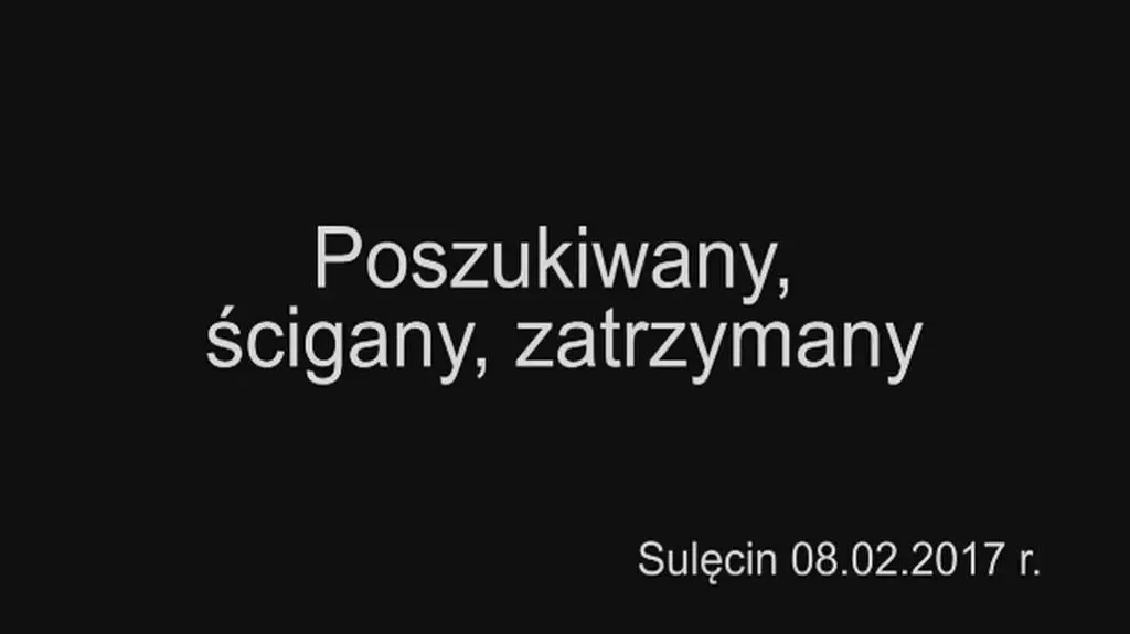 Pościg za kierowcą nissana