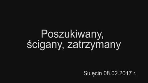 Pościg za kierowcą nissana