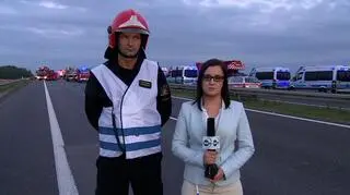 3 osoby zginęły w karambolu na A4 pod Wrocławiem