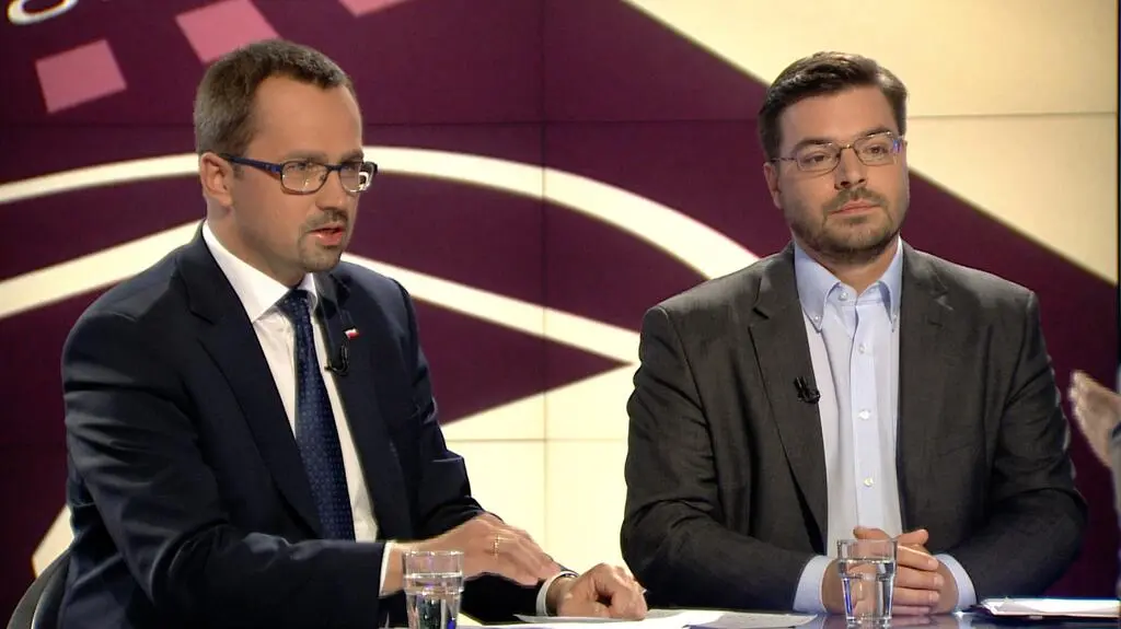 Gośćmi pierwszej części Faktów po Faktach byli Marcin Horała i Stanisław Tyszka