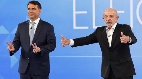 Flavio Bolsonaro i Lula