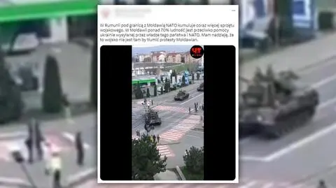 "Rosja chce zastraszyć kraje wspierające Ukrainę". Dezinformacja wokół Mołdawii
