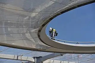 W prace zaangażowani są wspinacze