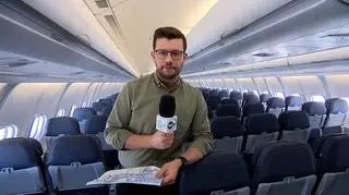 Artur Molęda na pokładzie NATO-wskiego tankowca