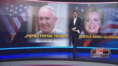 Papież poparł Trumpa?