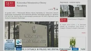 Nocne wejście szefa SKW i urzędnika Macierewicza w Centrum Kontrwywiadu NATO