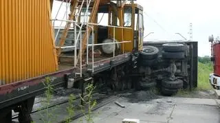 Do kolizji doszło na terenie elektrowni w Koninie