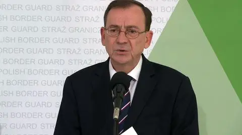 Konferencja ministrów i szefa Straży Granicznej