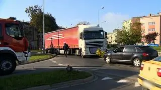 Śmiertelne potrącenie na rondzie w Strzelinie