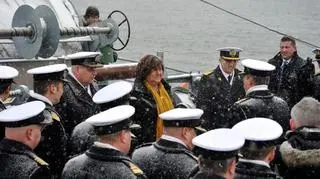 Pierwsza Dama przyjęła meldunek od dowódcy
