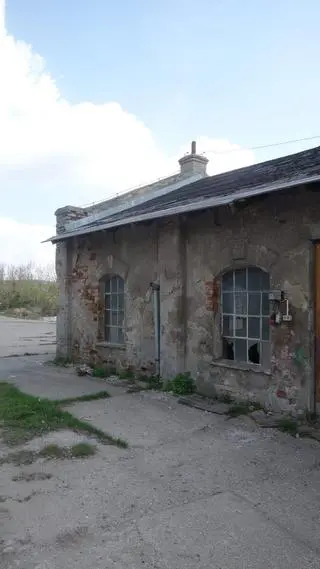 W magazynach składowano szmaty potrzebne do produkcji tkanin oraz gotowe wyroby włókiennicze