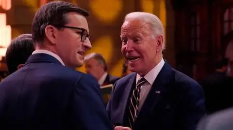 Premier Mateusz Morawiecki spotkał się z prezydentem USA Joe Bidenem
