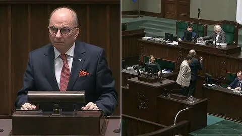 Poseł wszedł na mównicę i milczał. Wicemarszałek: pajacować to może pan gdzie indziej