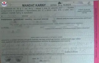 Dostał wysoki mandat