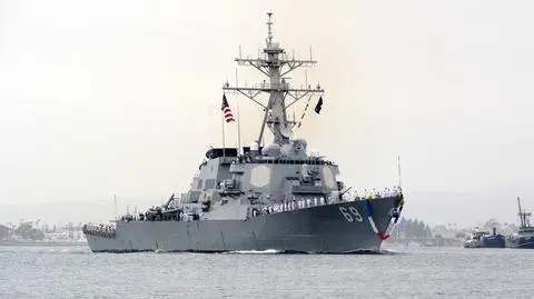 Chińczyków już tam nie ma. Amerykański niszczyciel w Cieśninie Tajwańskiej
