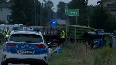 Dziewięciolatek zginął w wypadku z udziałem ciągnika i skutera 
