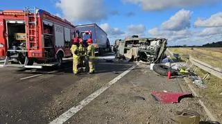 Do wypadku doszło na drodze ekspresowej S3