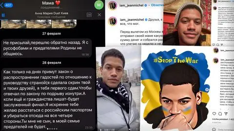 Matka rosyjskiego modela grozi, że doniesie na niego służbom. Bo nie poparł ataku na Ukrainę