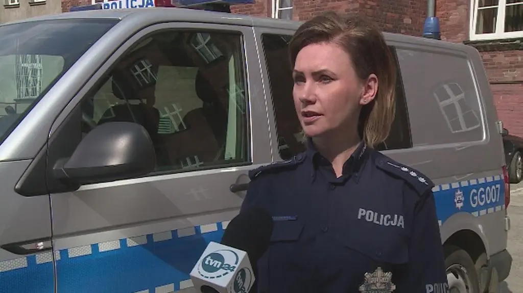 Policja o wypadku na ulicy Andersa w Krakowie