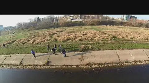 Odnaleziono rękę w Warcie