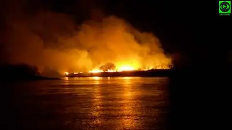 Dwa pożary nad Wisłą w odstępie kilku godzin