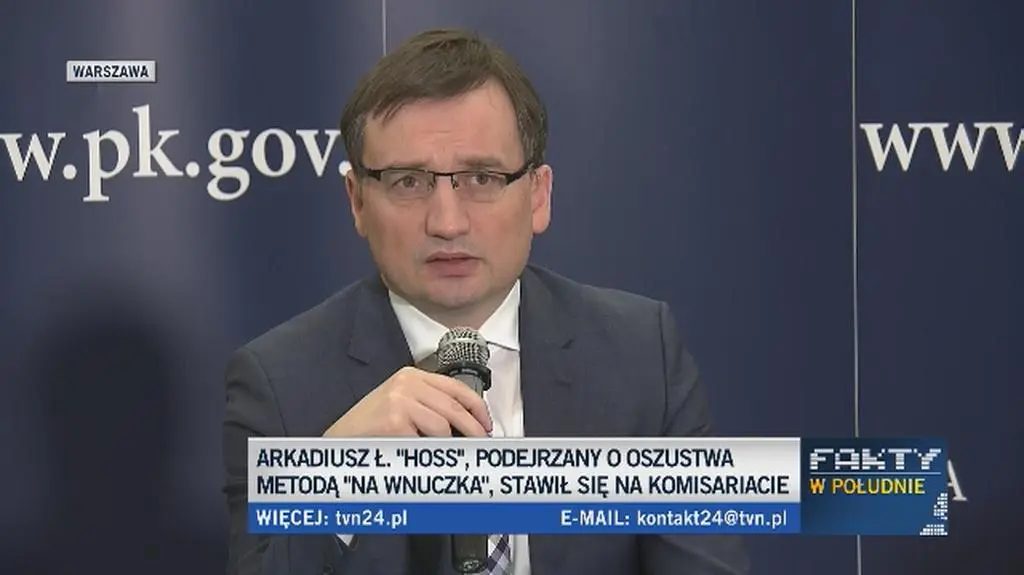 Ziobro: sąd który nie aresztował Hossa złamał prawo