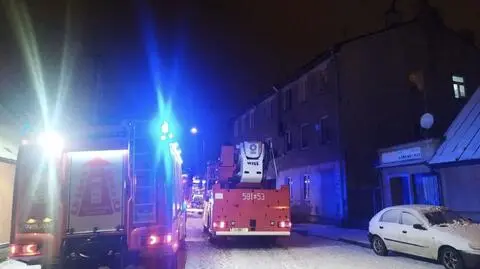 Mężczyzna zginął. 17 osób, w tym sześcioro dzieci, ewakuowano