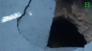 Wyrwa na ul. Szymborskiej