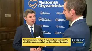 Grabiec: Komisja Europejska wystąpiła w obronie obecności Polski w UE