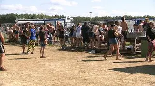 Poranna toaleta na Pol'and'Rock Festival