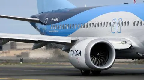 Boeing 737 MAX należący do linii TUI fly