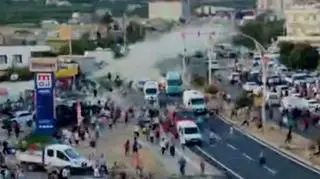 Dramatyczny wypadek w tureckim Mardin