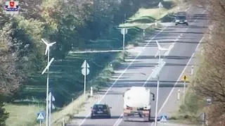 Kierowcy wyprzedzali w niedozwolonych miejscach