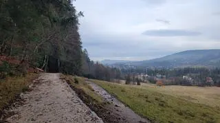 Droga pod Reglami w Tatrach po remoncie