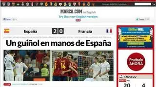 Internetowy serwis "Marki": "Marionetka w rękach Hiszpanii"