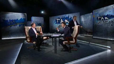 Spięcie w "Tak jest". Kaleta wyszedł ze studia