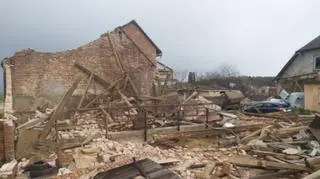 Na miejscu pracowały cztery zastępy straży pożarnej