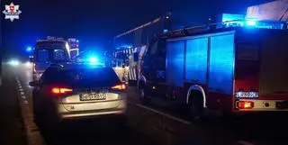 Kierowca chciał wymienić koło