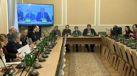 Fragment posiedzenia komisji kultury i środków przekazu