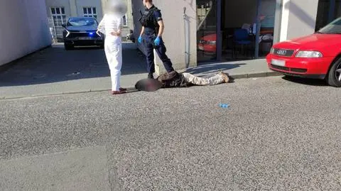 Napastnik został zatrzymany na miejscu
