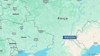 Miasto Wołgograd w Rosji 