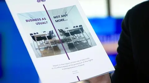 Znaczenie praworządności dla prowadzenia biznesu. Inicjatywa Wolne Sądy stworzyła raport, Wawrykiewicz o szczegółach