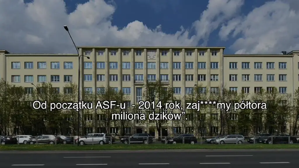 Fragment rozmowy po zakończeniu narady w ministerstwie